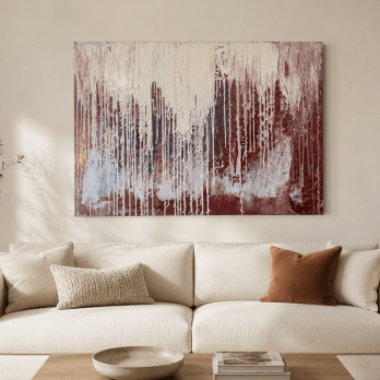 Contemporary Art Abstract Artwork Handmade Painting XXL 59×42 Horizontal