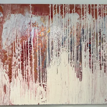 Contemporary Art Abstract Artwork Handmade Painting XXL 59×42 Horizontal