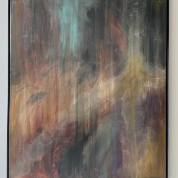 Nebula – Original Abstract Art – Acrylic Artwork Painting on board – Stina Vee